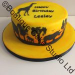 Safari Animal Cake