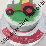 Tractor themed Cake