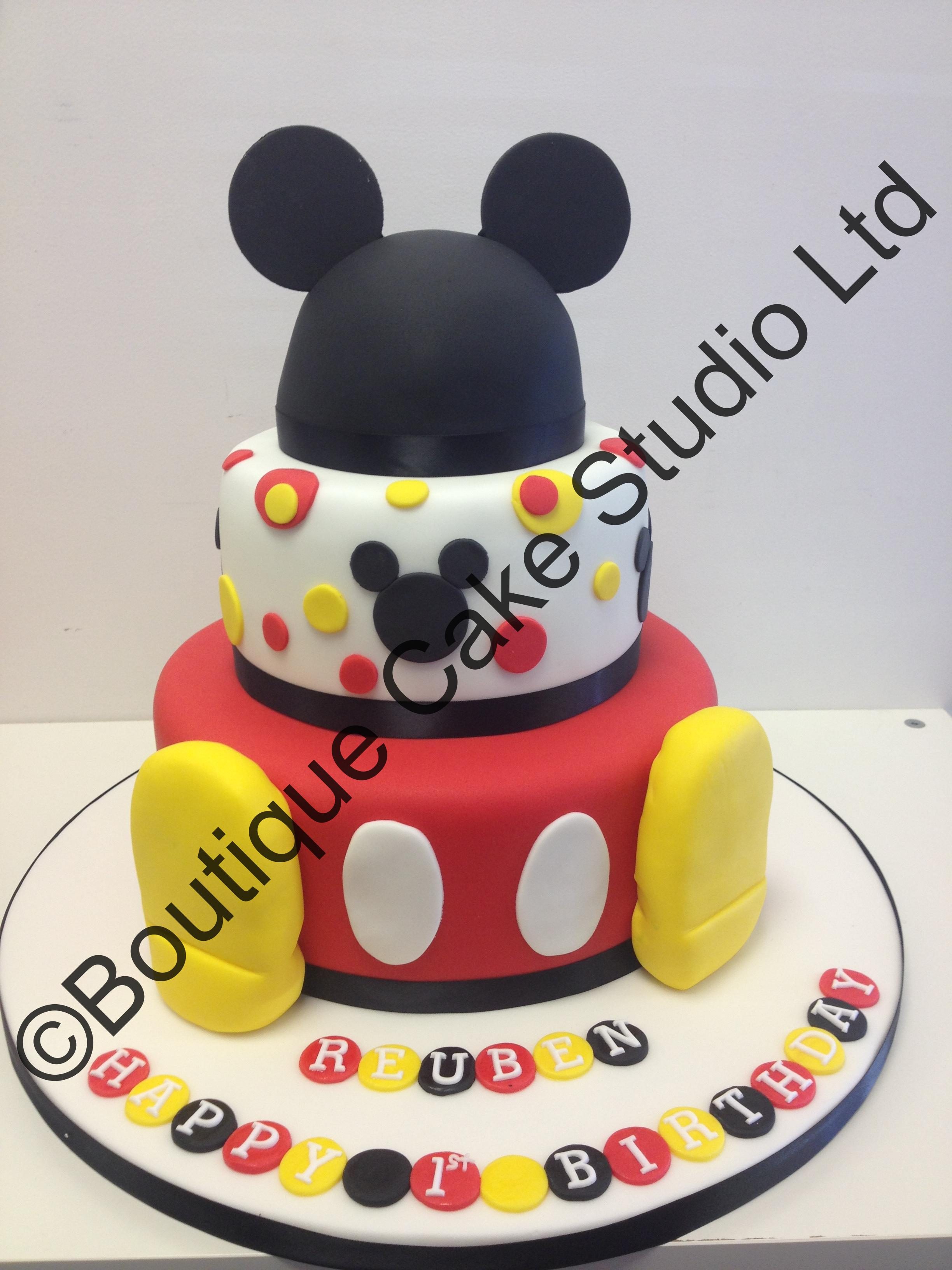 Mouse Body Stacked Cake