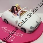 Convertable Car themed Cake
