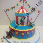 Circus Tent themed cake
