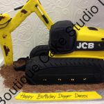 JCB Digger Cake