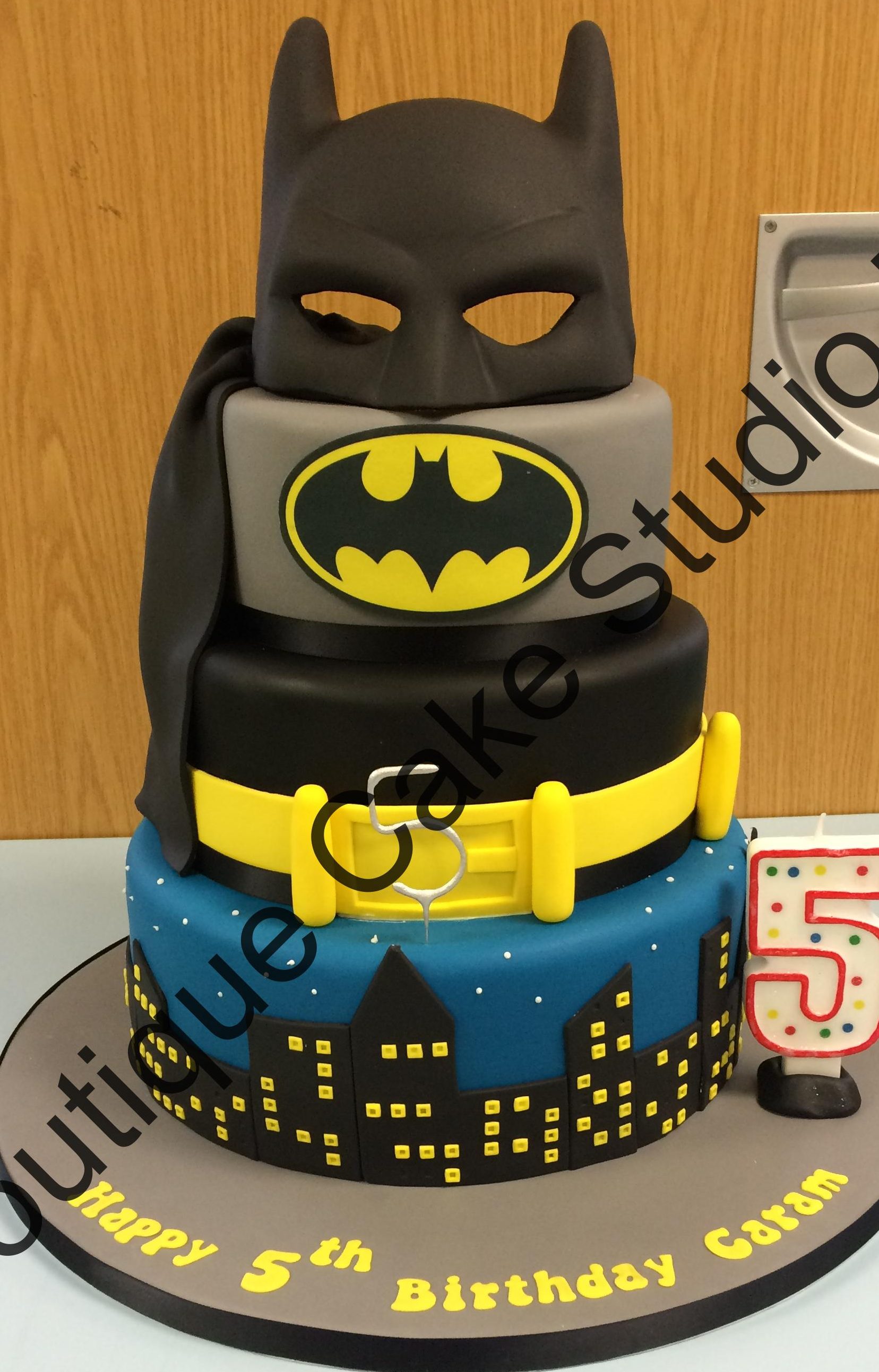 Batman Inspired Cake
