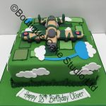 Plane themed Cake