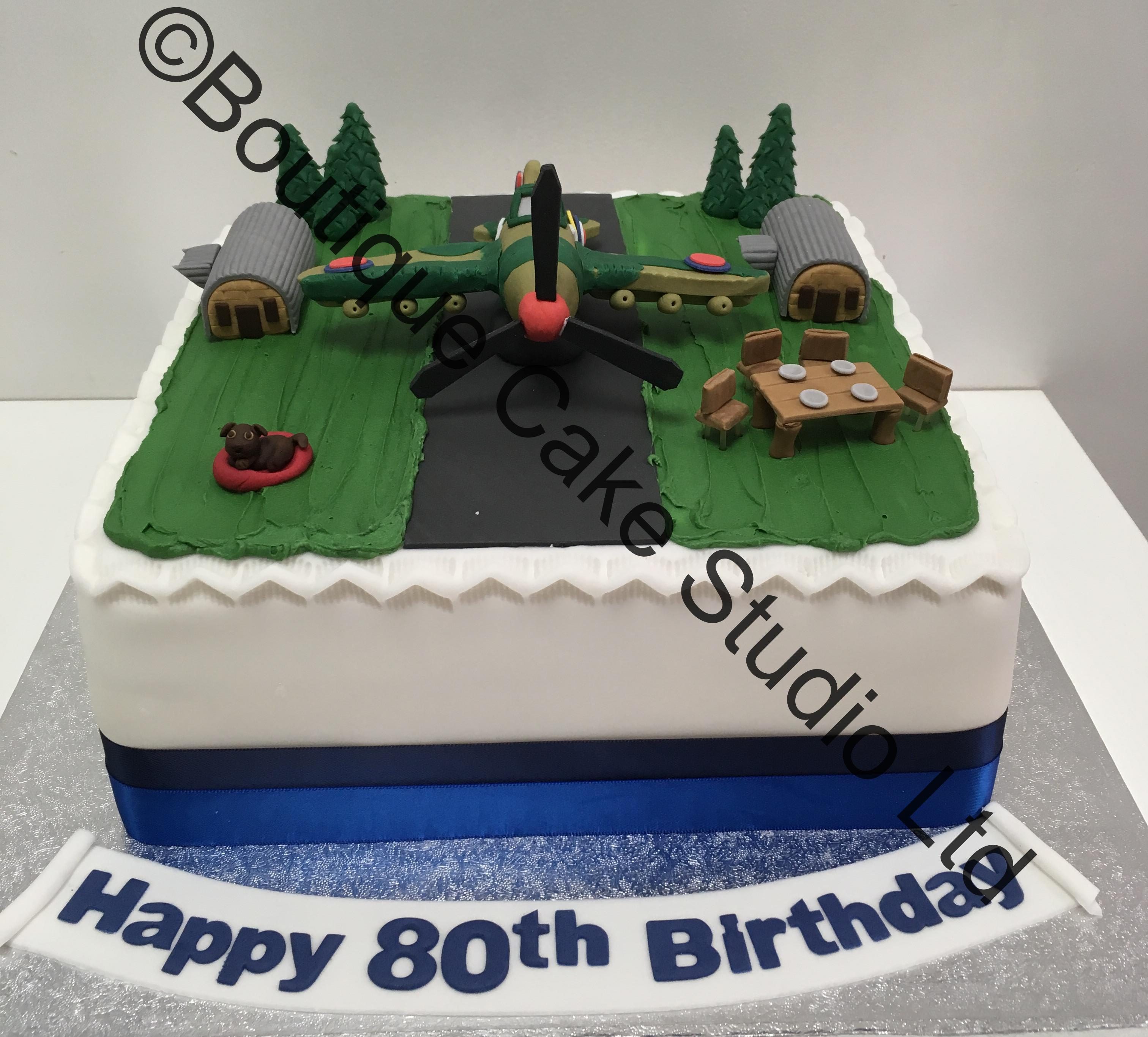 Spitfire themed Cake