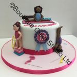 Gymnastics themed Cake