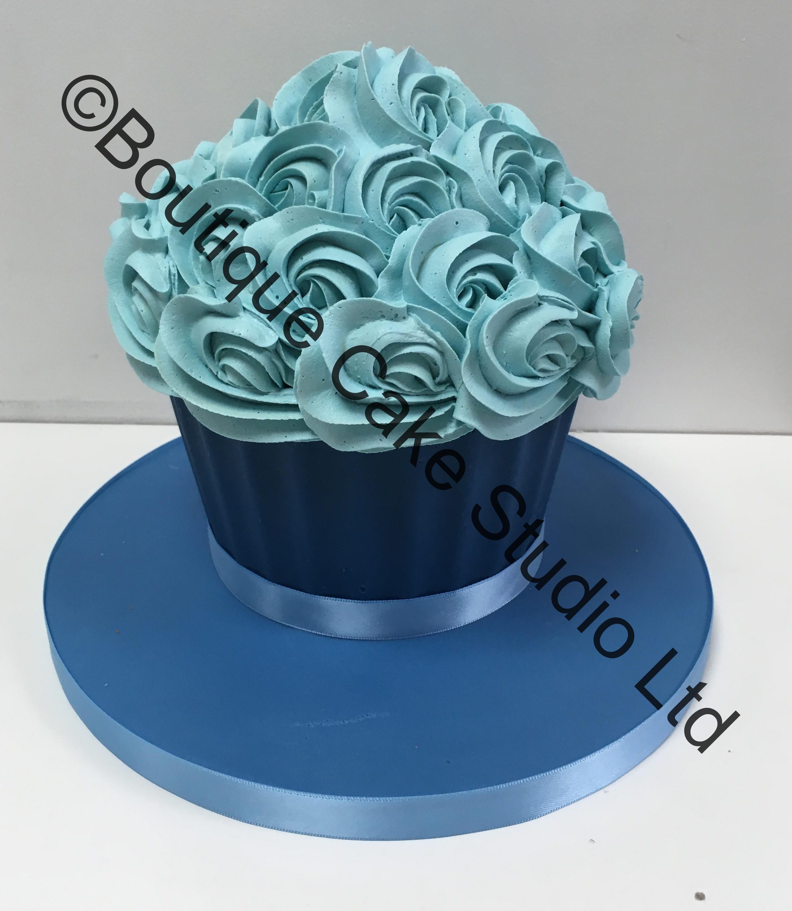 Blue Giant Cupcake Cake Smash Cake