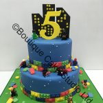 Lego Superhero Cake