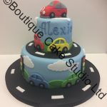 Cute Car Stacked Cake