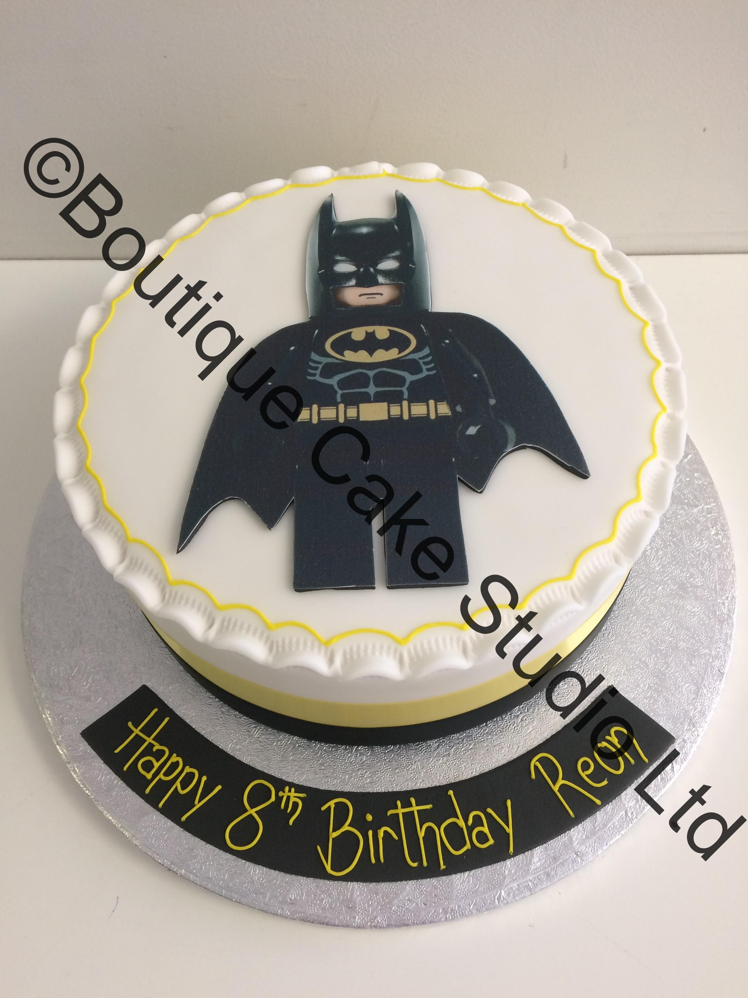 Batman Printed Cake