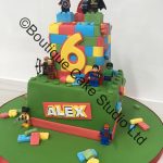 Lego Superheros Cake