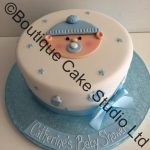 Baby Face Baby Shower Cake