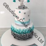 F1 themed Stacked Cake