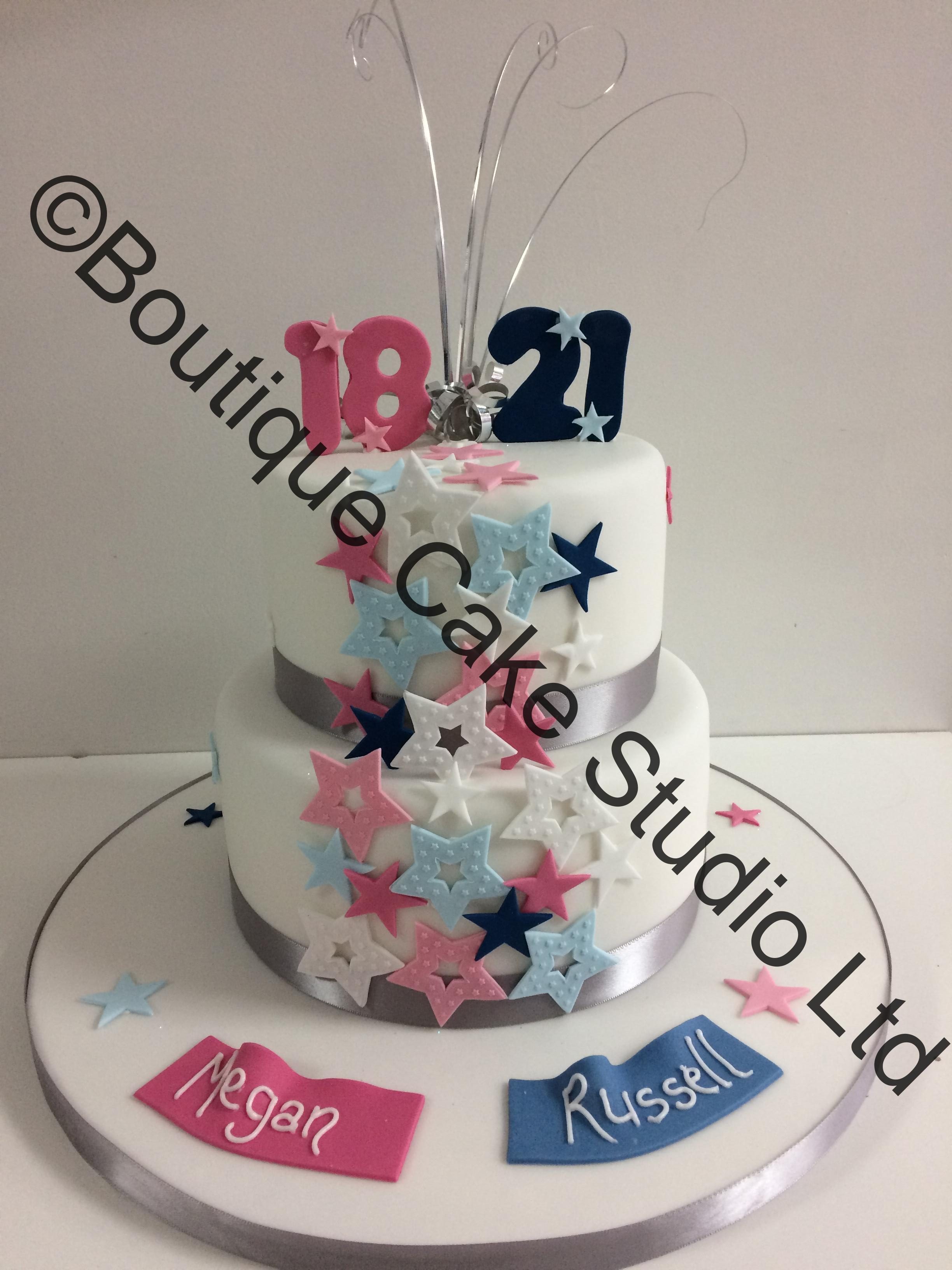Joint Stacked Cake with Stars