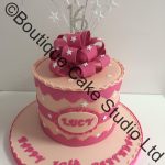 Extra Height Loop Bow Cake