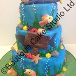 Diving themed Cake