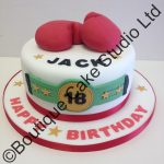 Boxing themed cake