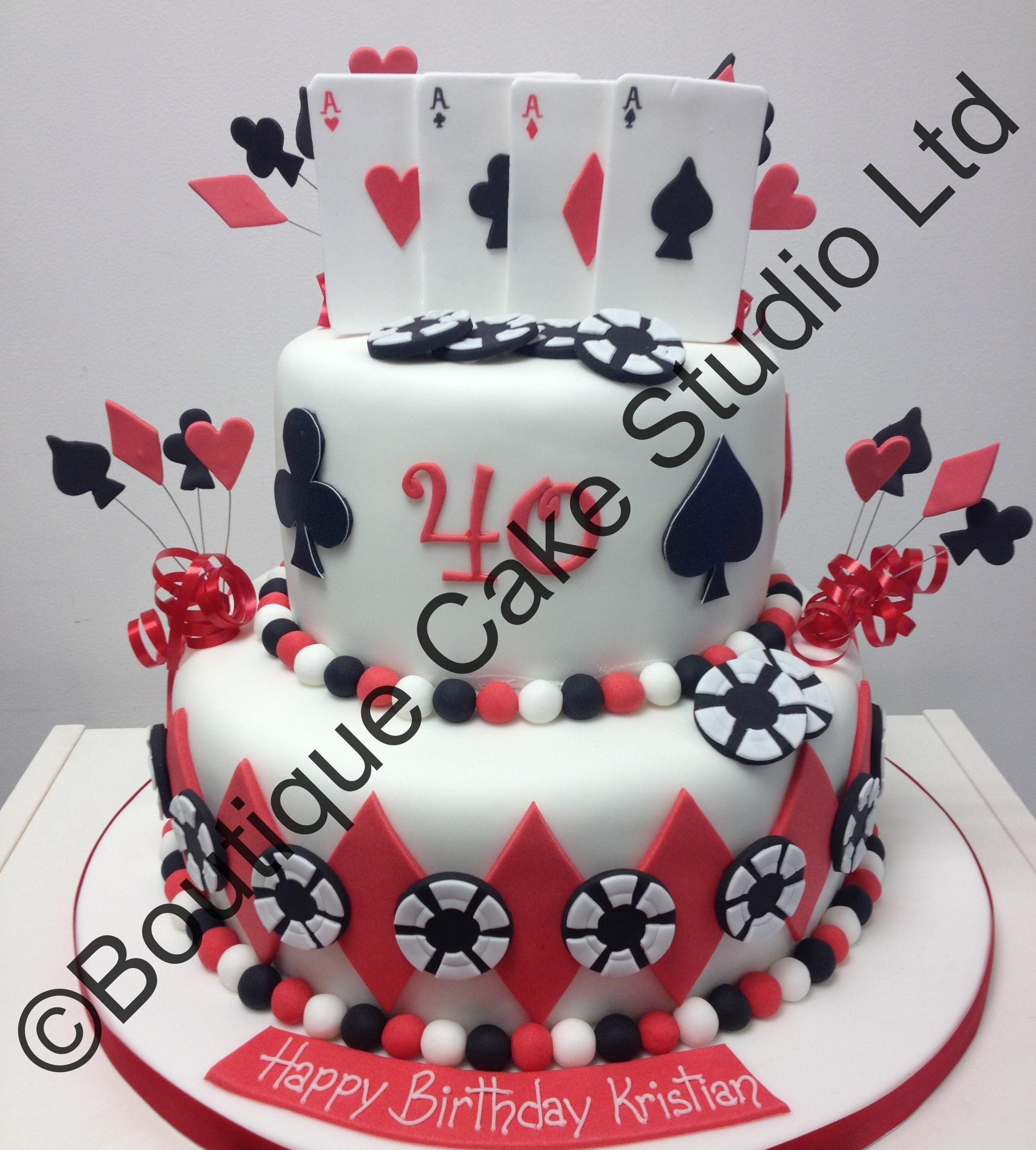 Casino themed Cake