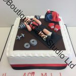 Weight Lifter themed Cake