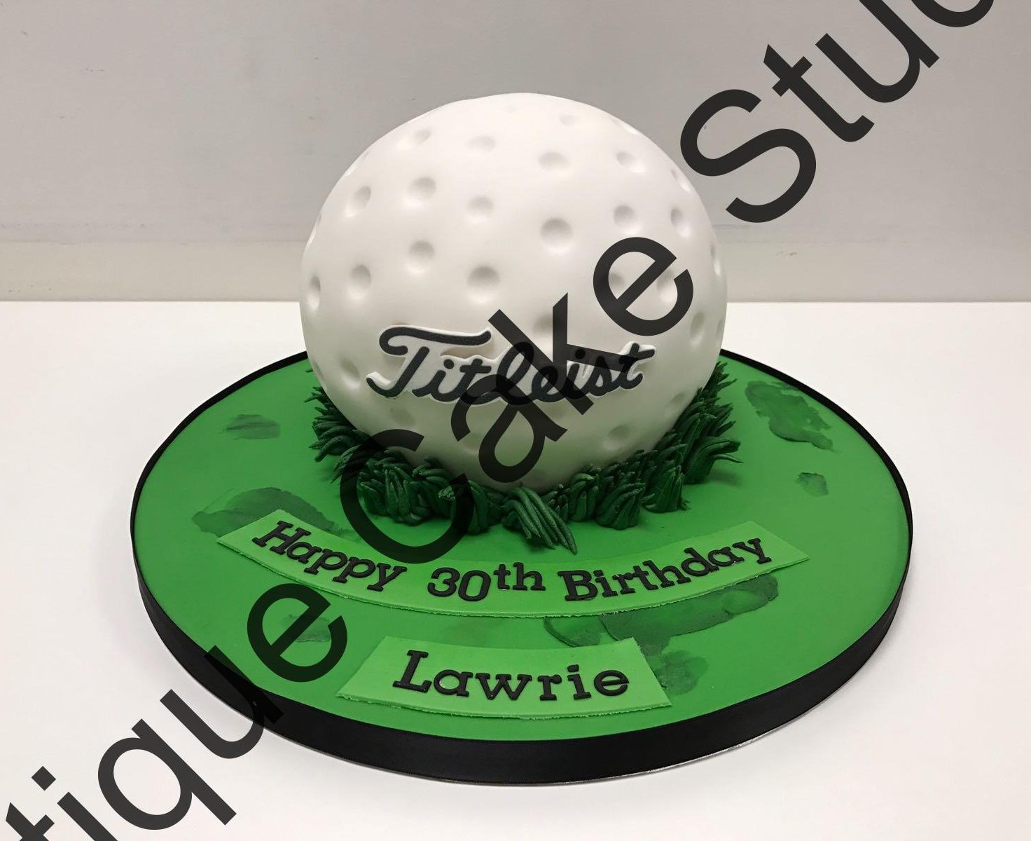 Large Golf Ball Cake