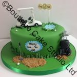 Golf themed Cake with Accessories