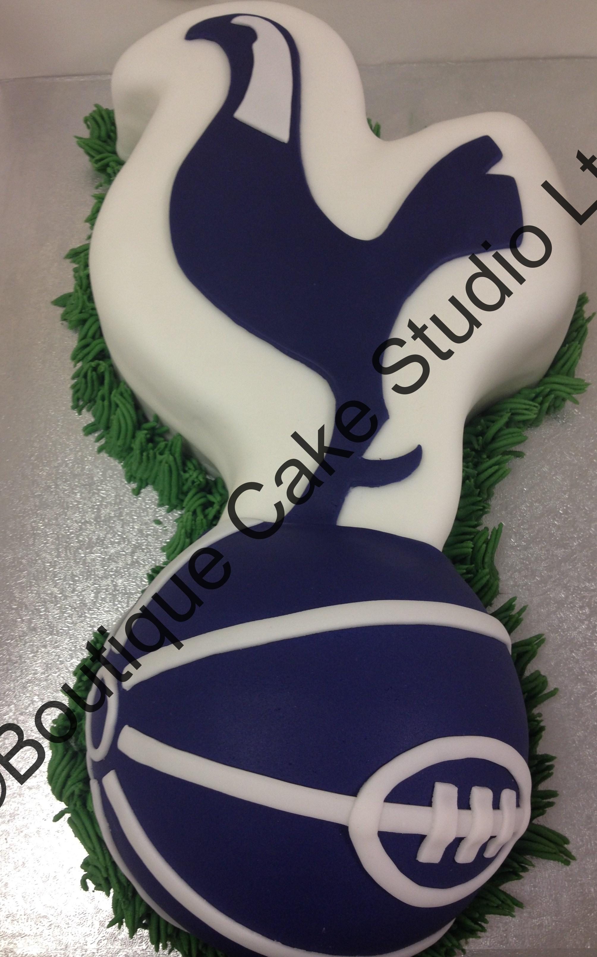 Tottenham Hotspur Logo Cake