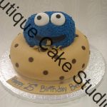 Cookie Monster themed Cake