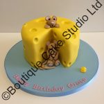 Cheese with mice Cake