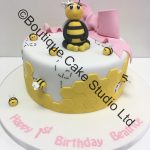 Cute Bee themed Cake