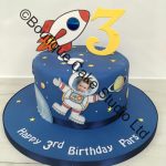 Space Rocket themed Cake