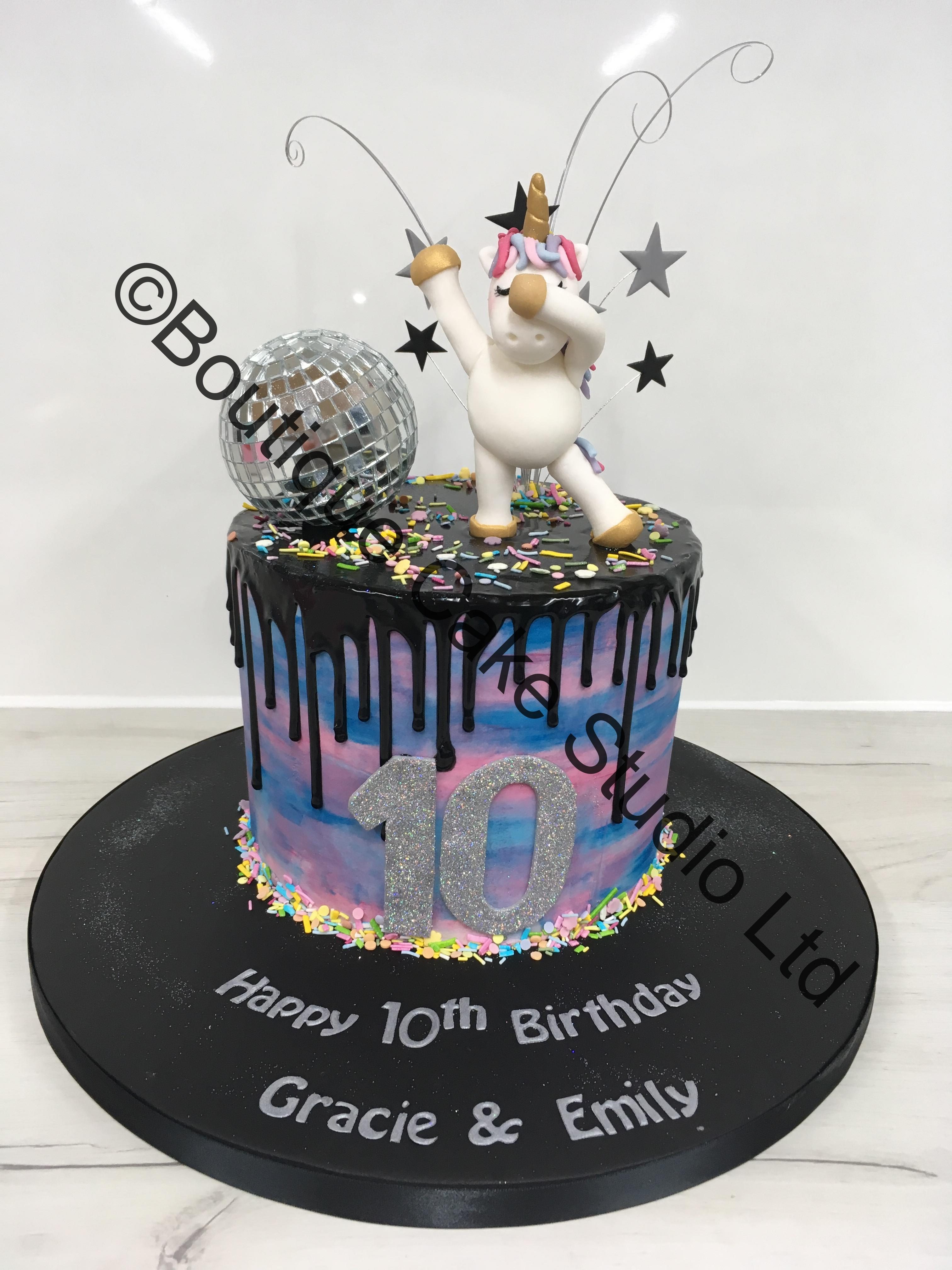 Dancing Unicorn Cake