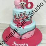 LOL Doll Cake with Zip