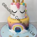 Unicorn and Rainbow Cake