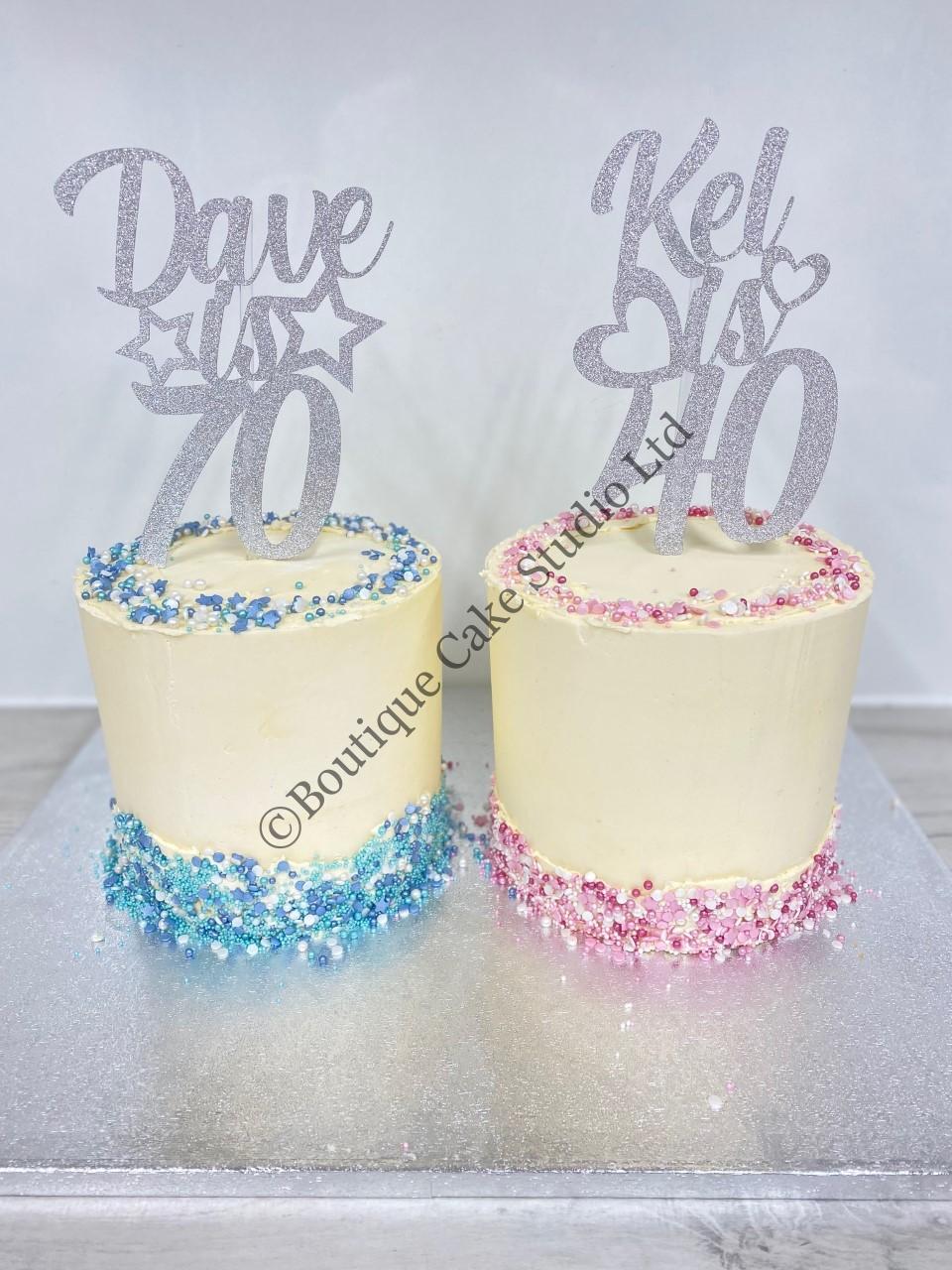Buttercreamed Joint Party Cakes