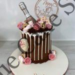 Chocolate Buttercream Drip Cake