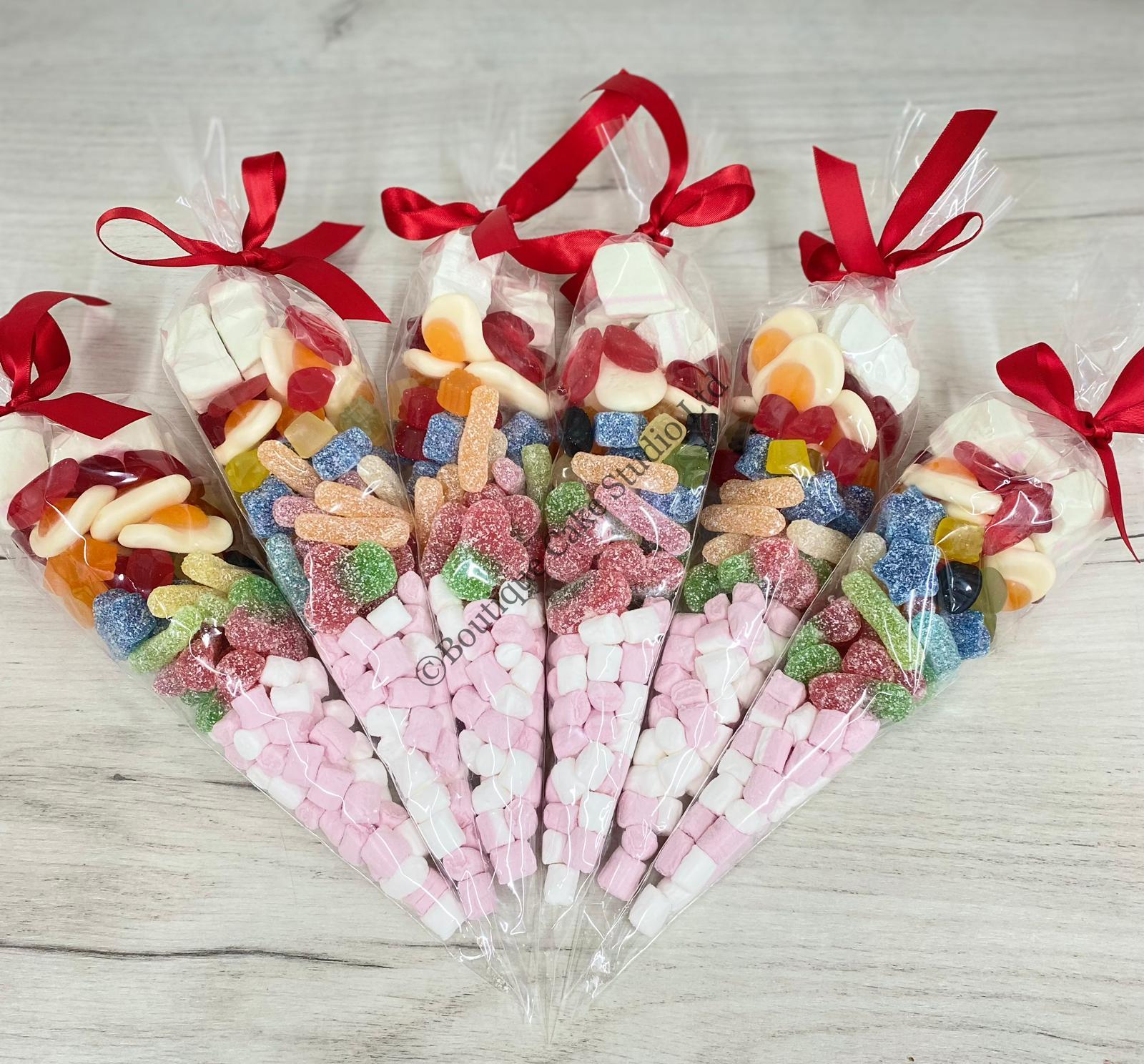 Colourful Sweet Cones