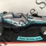 F1 Handcut Car Cake