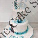 Frozen themed Stacked Cake