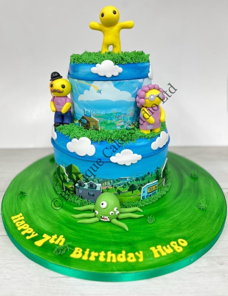 Wobbly Life themed Cake