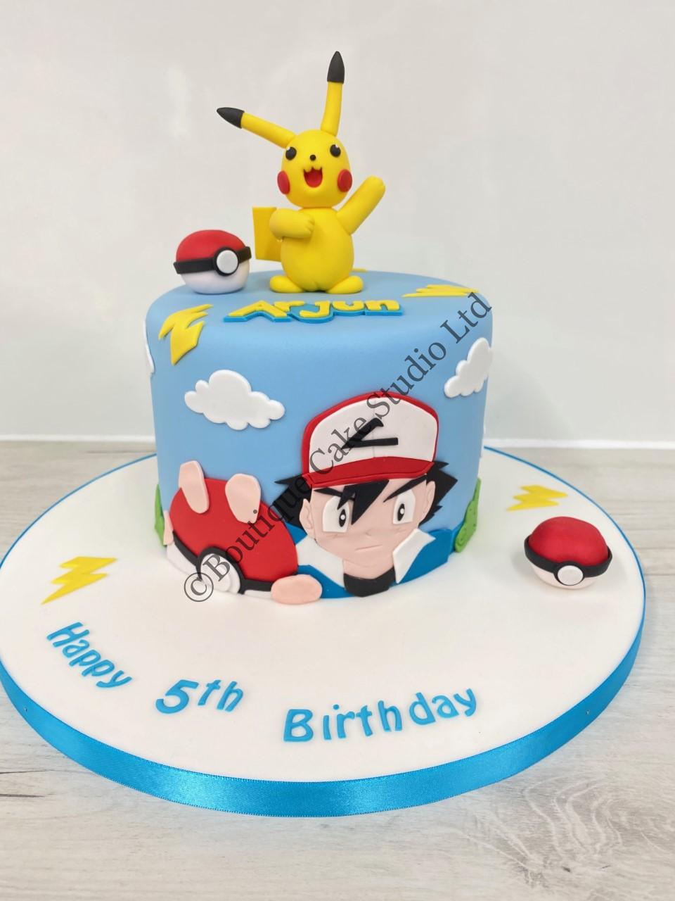 Pokemon themed Cake