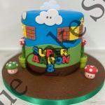 Super Mario themed Cake